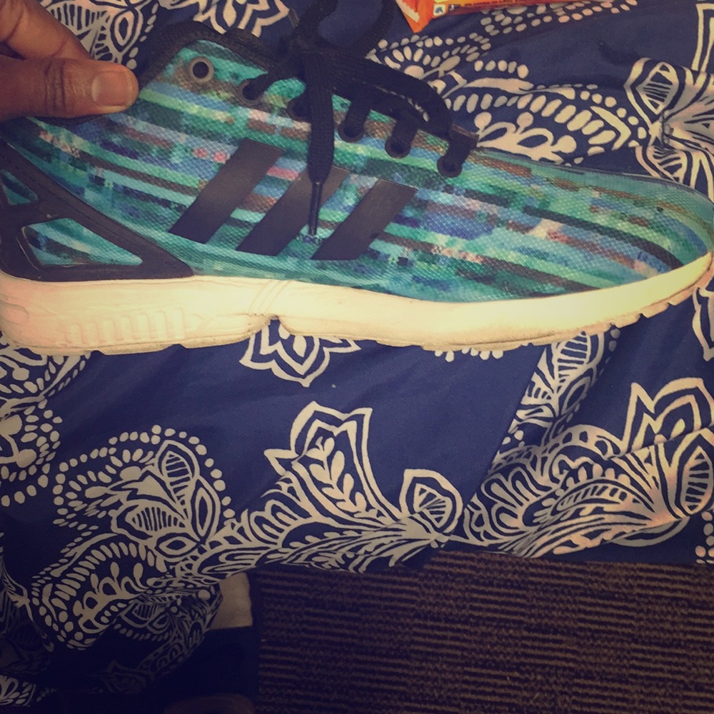 Adidas flux blue and black/ no box